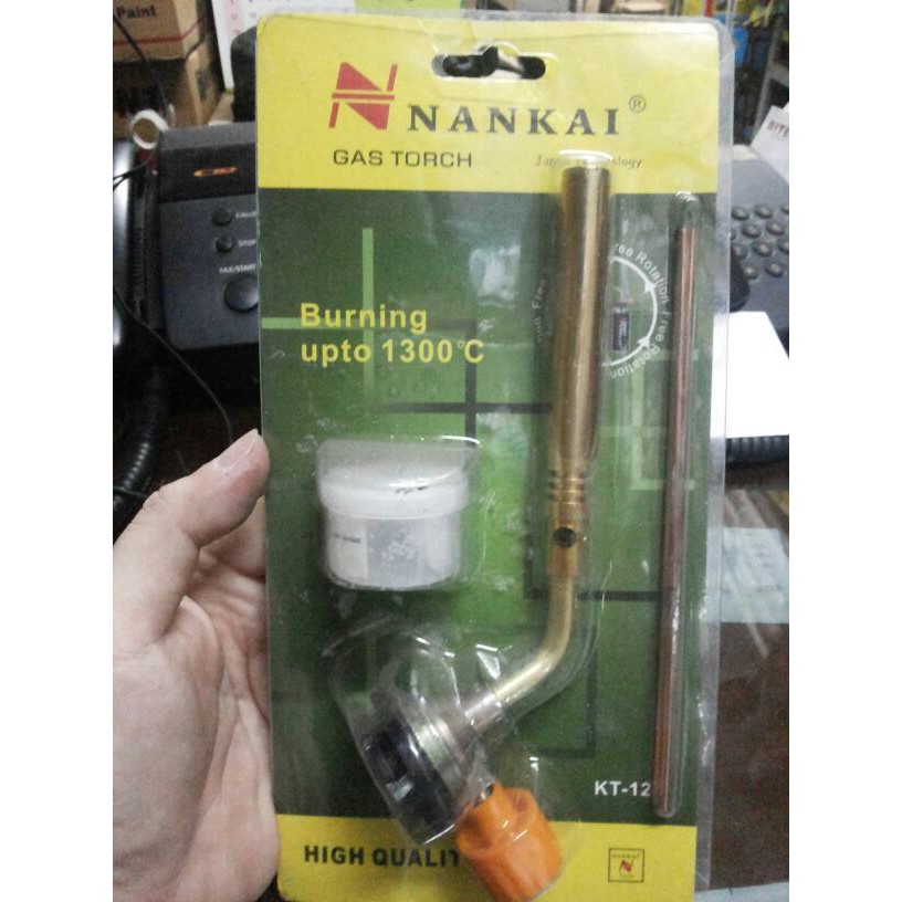 Promo Gas Torch / Alat kepala Las / Kepala korek Tabung Gas KT 12 Nankai Terbaik