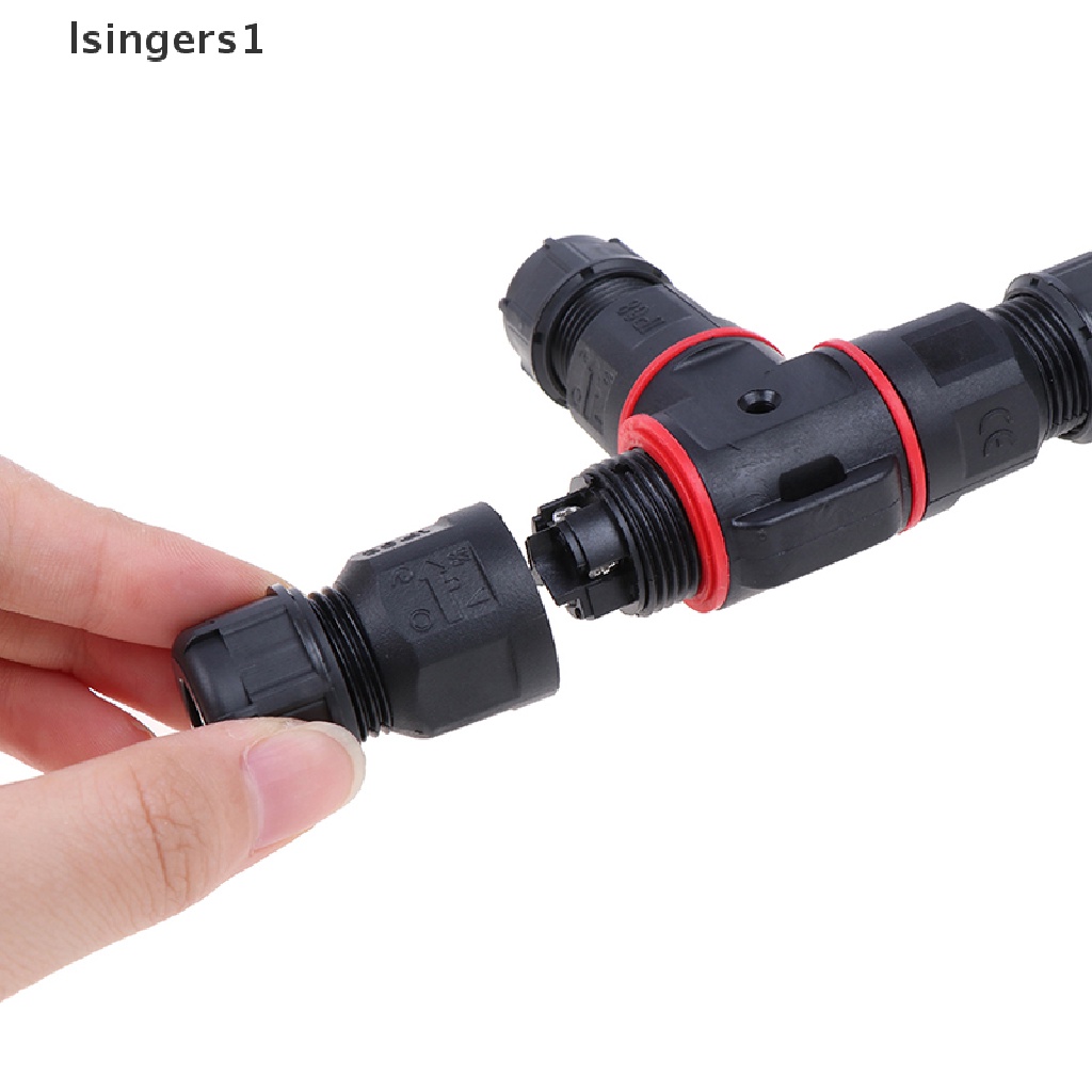 (lsingers1) Konektor Kabel 2p 3p 4p Anti Air