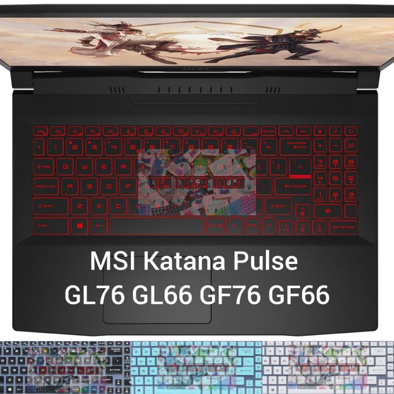 keyboard Protector MSI Katana Pulse GL76 GL66 GF76 GF66