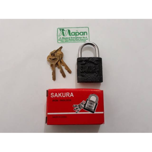 

Gembok sakura 30mm