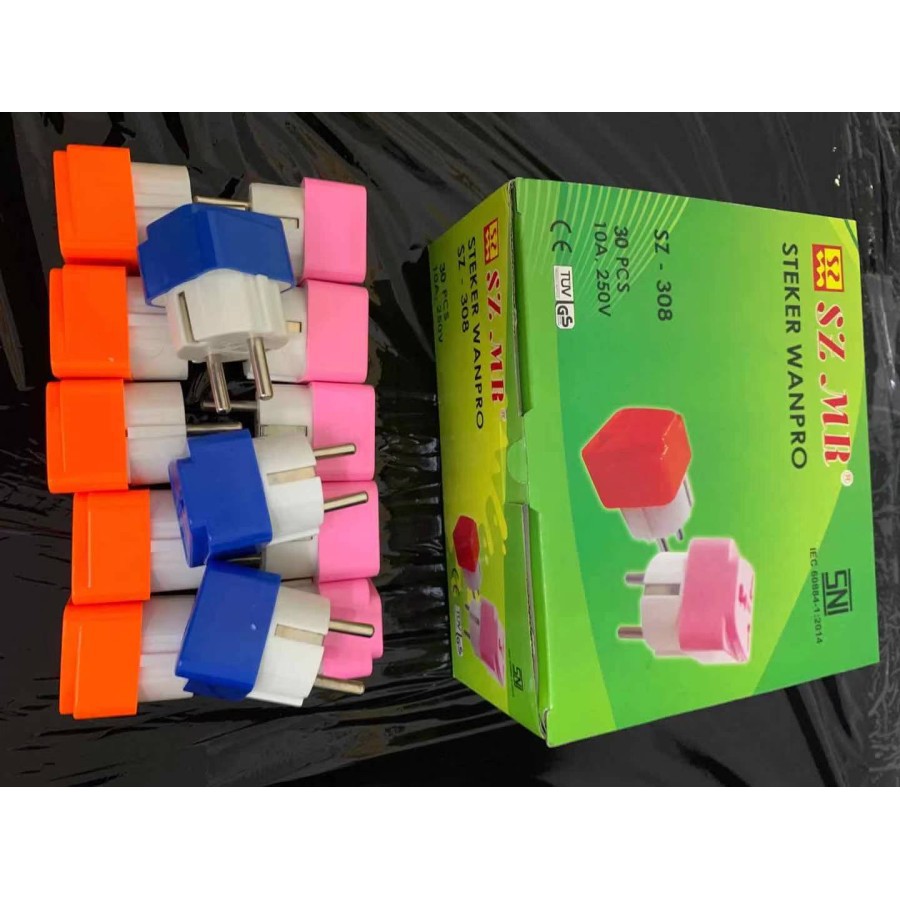 FUTAKO STEKER WANPRO SZ 308 WARNA WARNI / OVER STEKER KAKI 2 KE KAKI 3 Murah