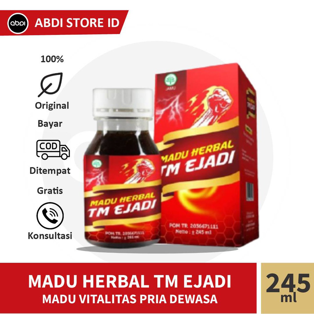 

Madu Herbal TM Ejadi Obat Herbal Vitalitas Pria Dewasa 245 ml
