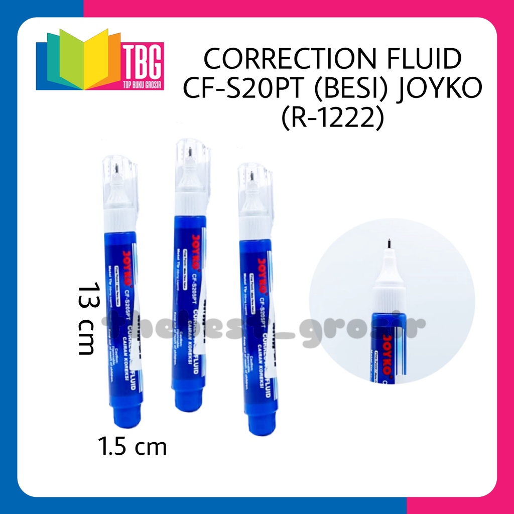 

1 PCS CORRECTION PEN CFS205PT JOYKO / CORRECTION FLUID / TIP-X CAIR / TIP-EX CAIR / STIPO JOYKO (R-1222)