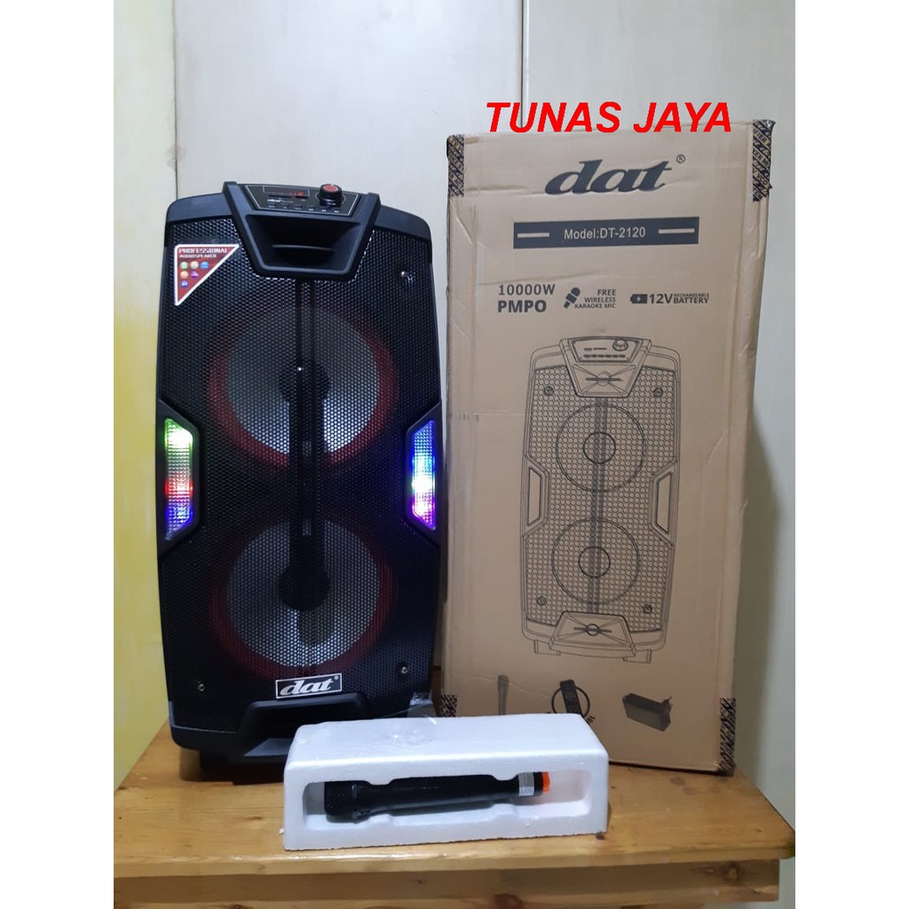 Speaker Portable trolley DAT DT 2120 10 INCH