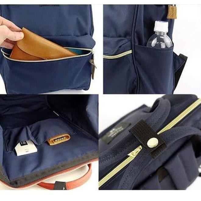 ❈P18126☜ Tas Ransel Oxford Anello Size L (ORIGINAL) - CEWEK/COWOK