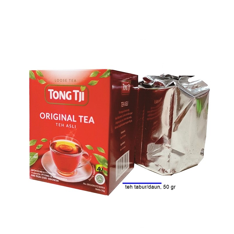 

Tong Tji - Teh Seduh - 50gr DAUN TABUR TUBRUK