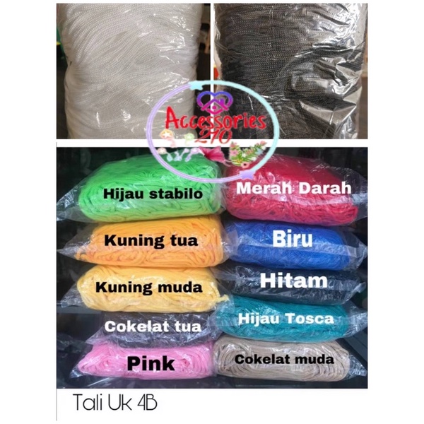 Tali kur 5mm / tali kur 4B / tali kur 4benang / 900gram