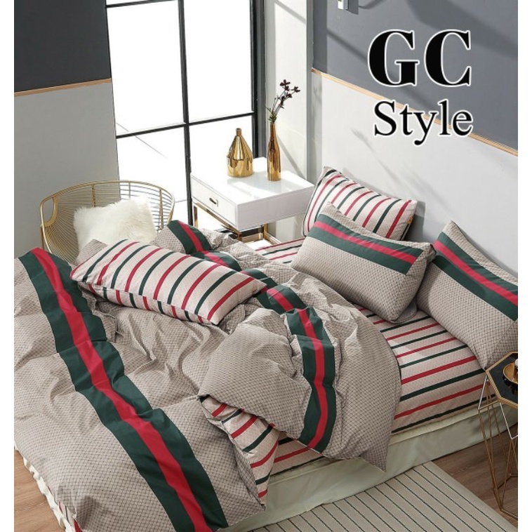 sprei bedcover katun lokal 200x200x40