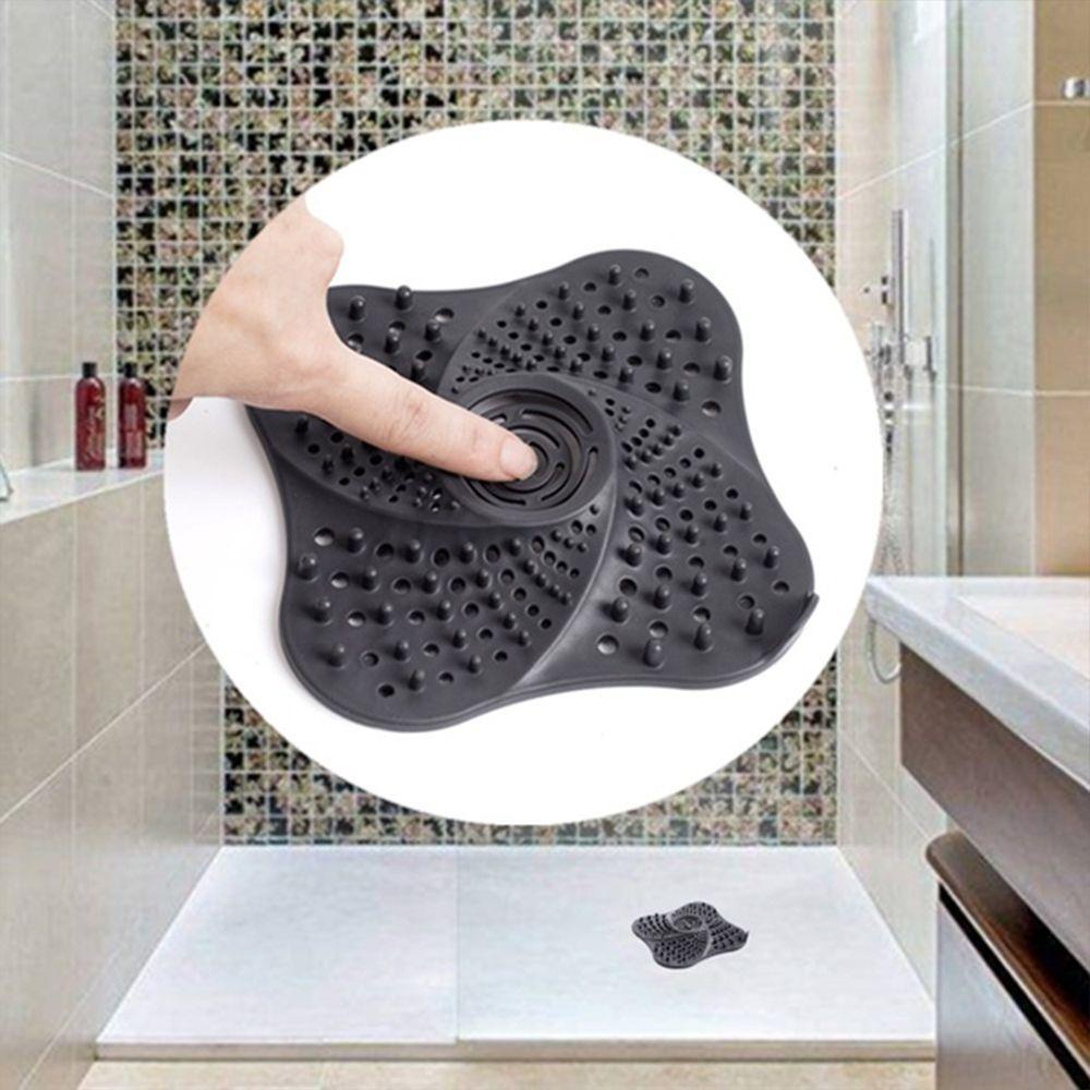 TOP Saringan Wastafel Saluran Pembuangan Rumah &amp; Dapur Silikon Bath Stopper Hair Filter