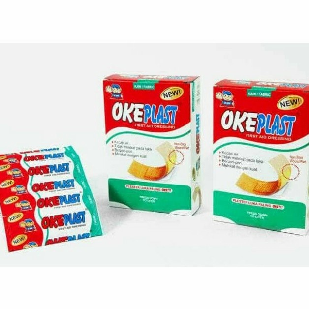 Okeplast Plester Isi 100 Strip
