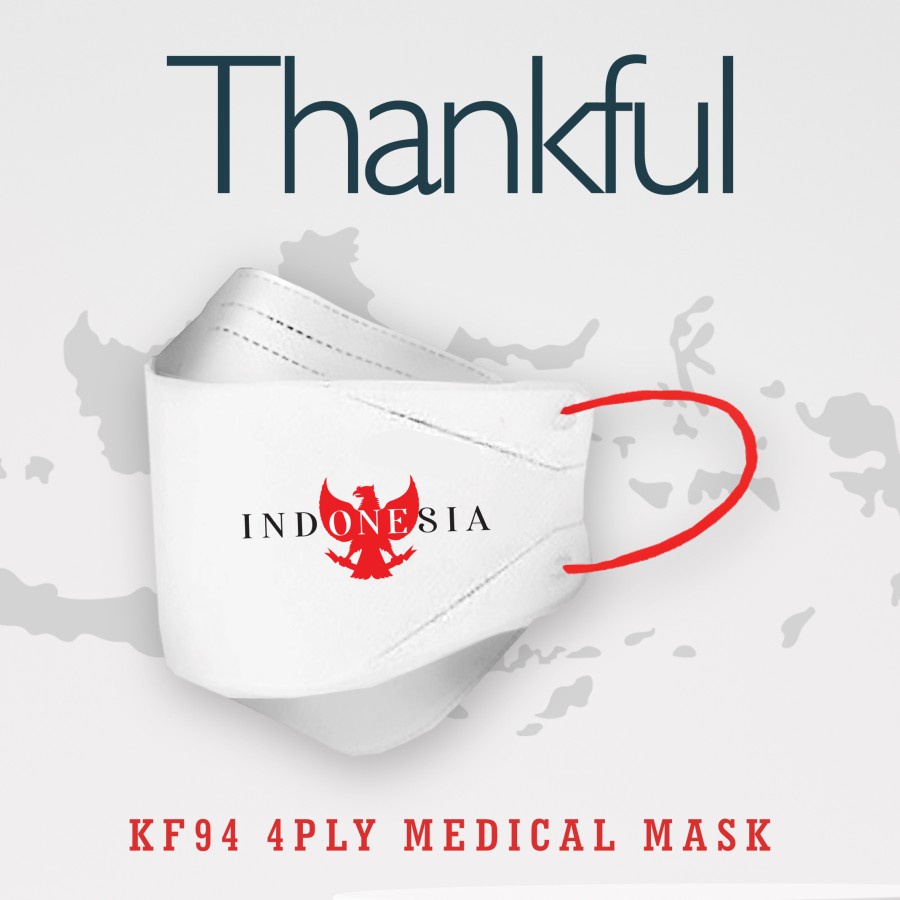 Masker Medis Thankful KF94 isi 20 pcs
