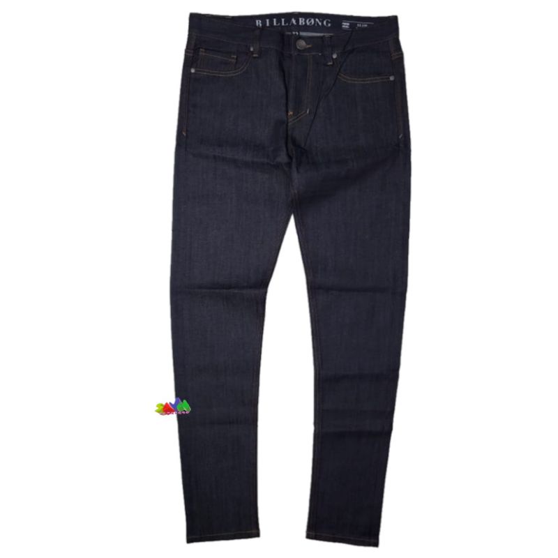 celana jeans billabong slim TAPPERED STRECTH DENIM QLTD blk original
