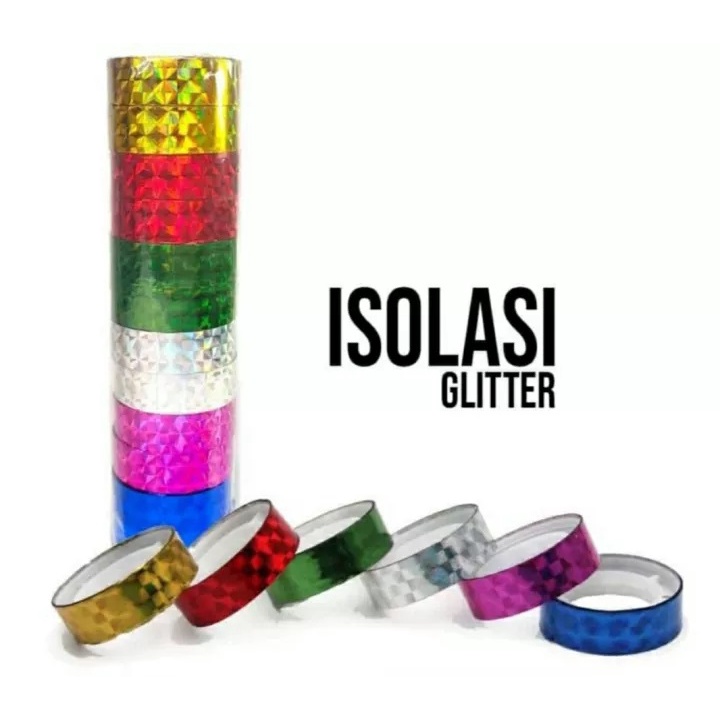 

Isolasi / Lakban Glitter