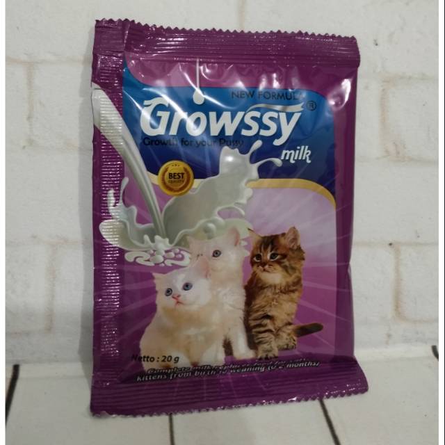 Susu kucing anakan growssy