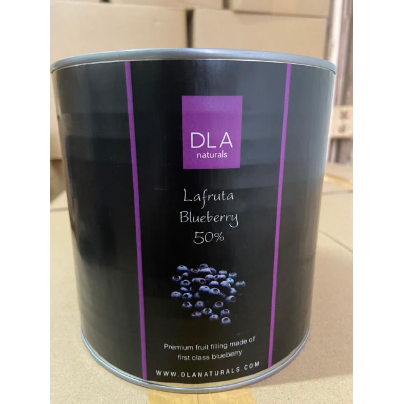 

Selai Filling DLA Lafruta Blueberry 2.7kg
