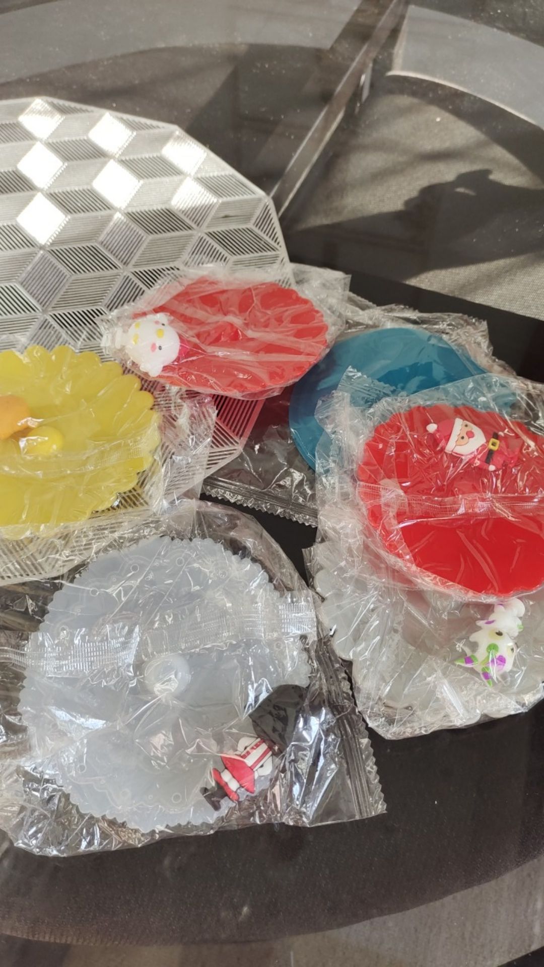 Tutup Gelas Karakter Mug Lid Cangkir Silikon Cantik Anti Virus Motif Karakter Kartun