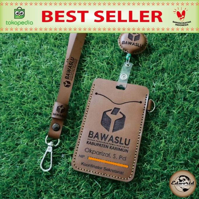 

[[COD]] ID CARD HOLDER KULIT SAPI ASLI PREMIUM 2 SLOT CARD OBRAL Kode 589