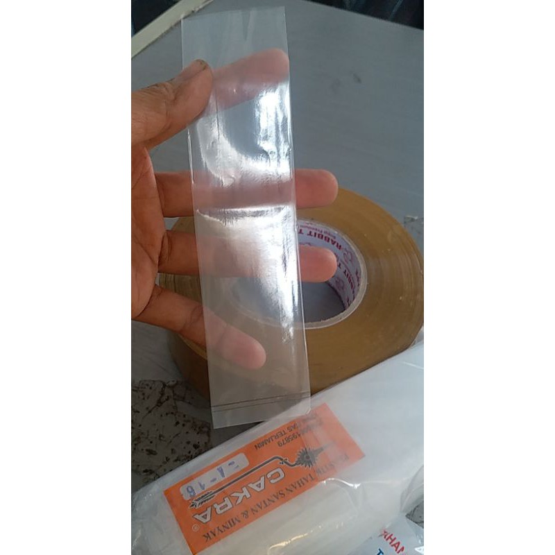 500 gr 4 x 16 plastik untuk es belang/es lilin
