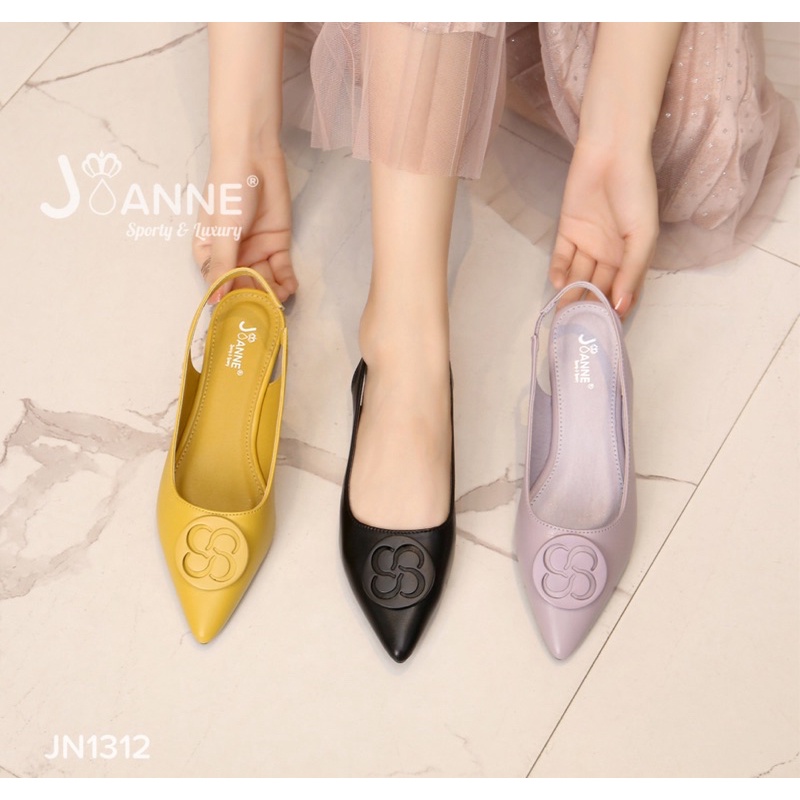 RESTOCK! [ORIGINAL] JOANNE Slingback Flat Shoes Sepatu Wanita #JN1312