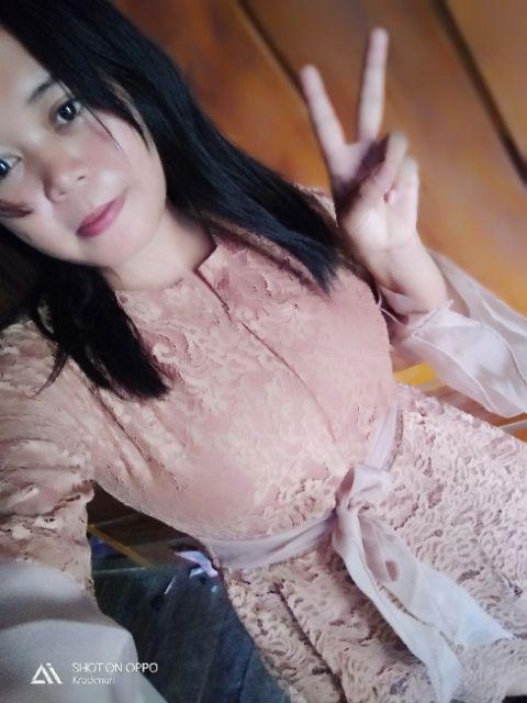 Couple Laluna Caramel Mendung/kebaya/batik