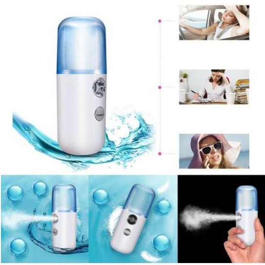 Nano Spray Usb Portable Mist Mini Perawatan Wajah Melembutkan Kulit Muka