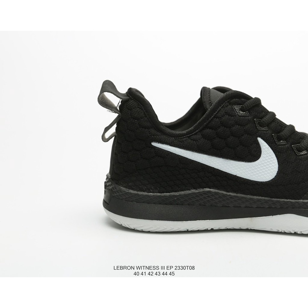 nike lebron witness iii black metallic gold