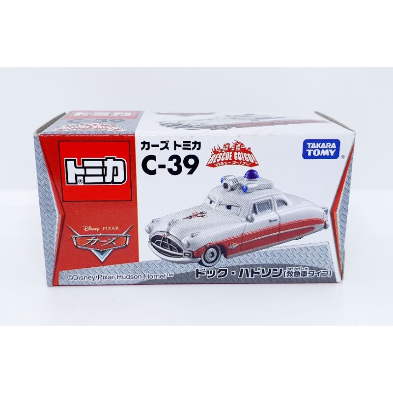 Tomica Disney Pixar Cars Rescue Go Go C39 Hudson Hornet Takara Tomy