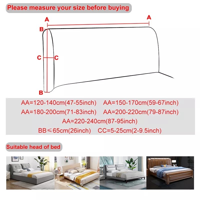 Elastic Headboard New Motif / Penutup Divan Headbed Elastis Spring Bed