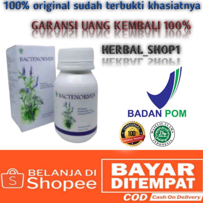 Bactenormin obat anti parasit BPOM asli original