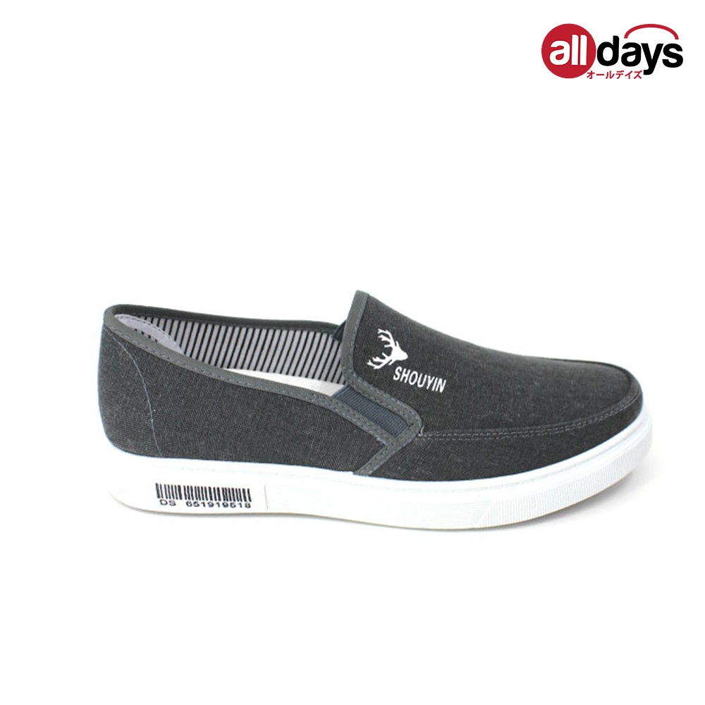 Faster Sepatu Sneakers Slip On Pria / Sepatu Kanvas Import Pria 1031 Size 39-43