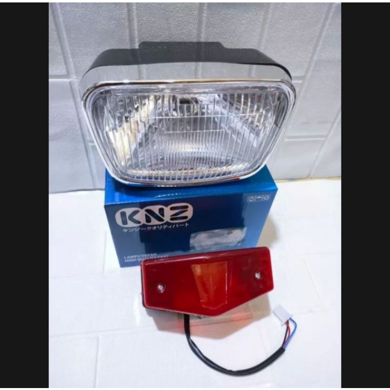 Lampu Oval Rx-King Set Lampu Rem Belakang Rx-King