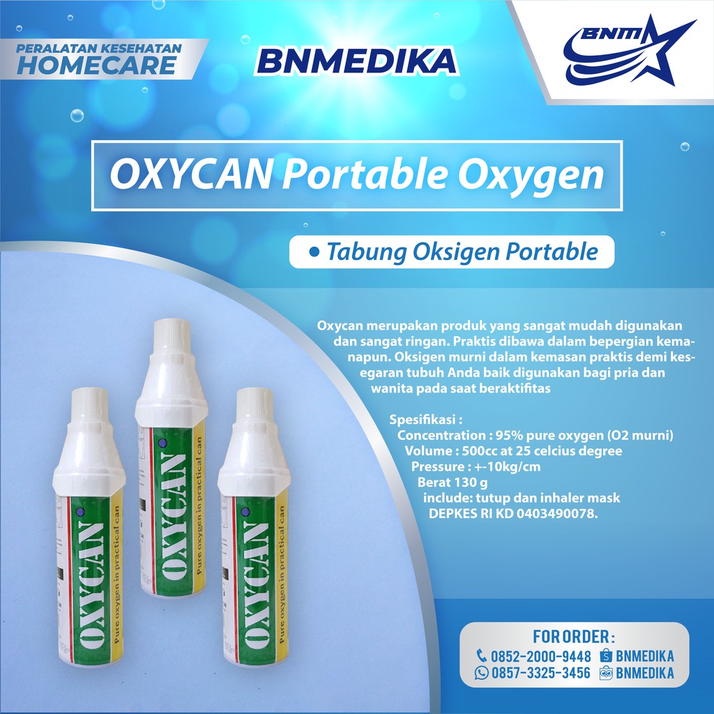 OXYCAN OXYGEN OKSIGEN PORTABLE MURAH DAN ORIGINAL