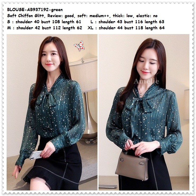 Baju  Atasan Kemeja Wanita Korea  Import AB937192 Shopee  