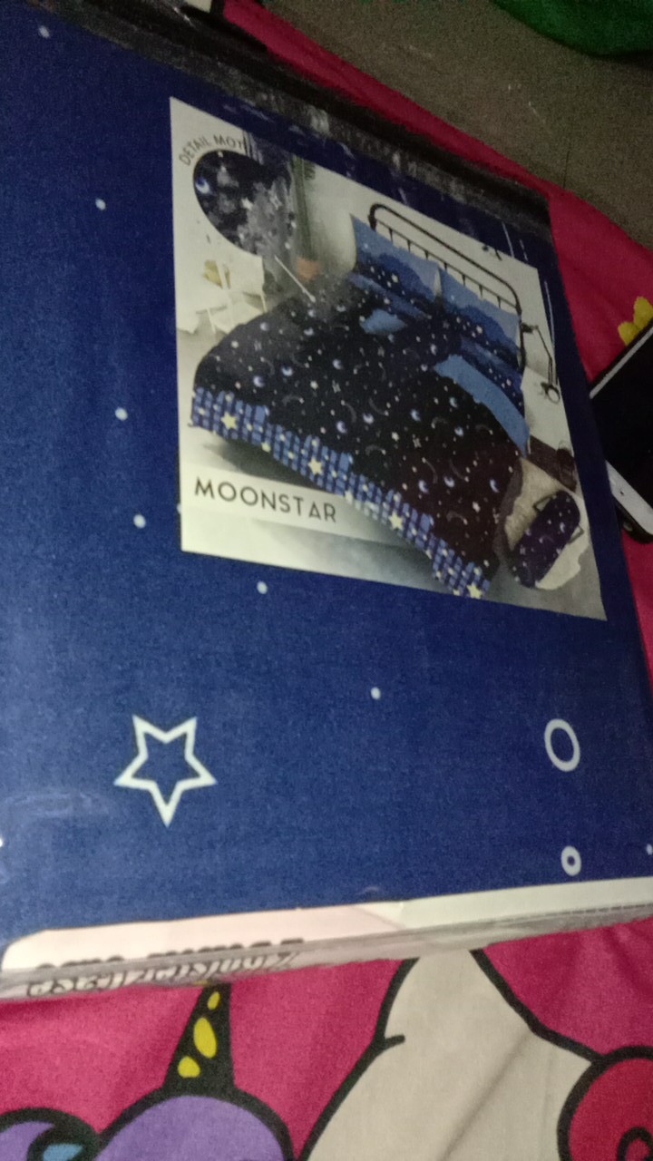 Sprei Monalisa Premium Motif Moonstar