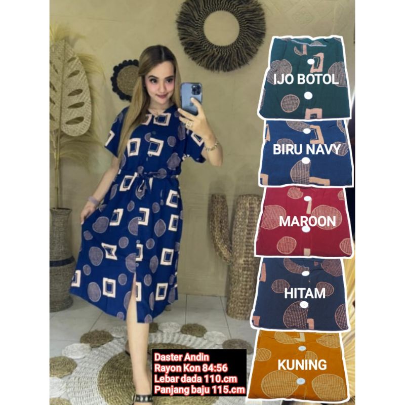 Daster andin / Daster andin ikatan cinta / Daster andin full kancing hidup / Daster andin viral / Da