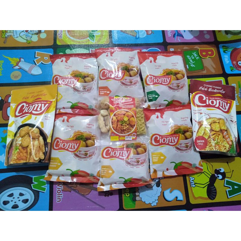 paket Ciomy baso Aci, Seblak, cuanki, dan my cuan