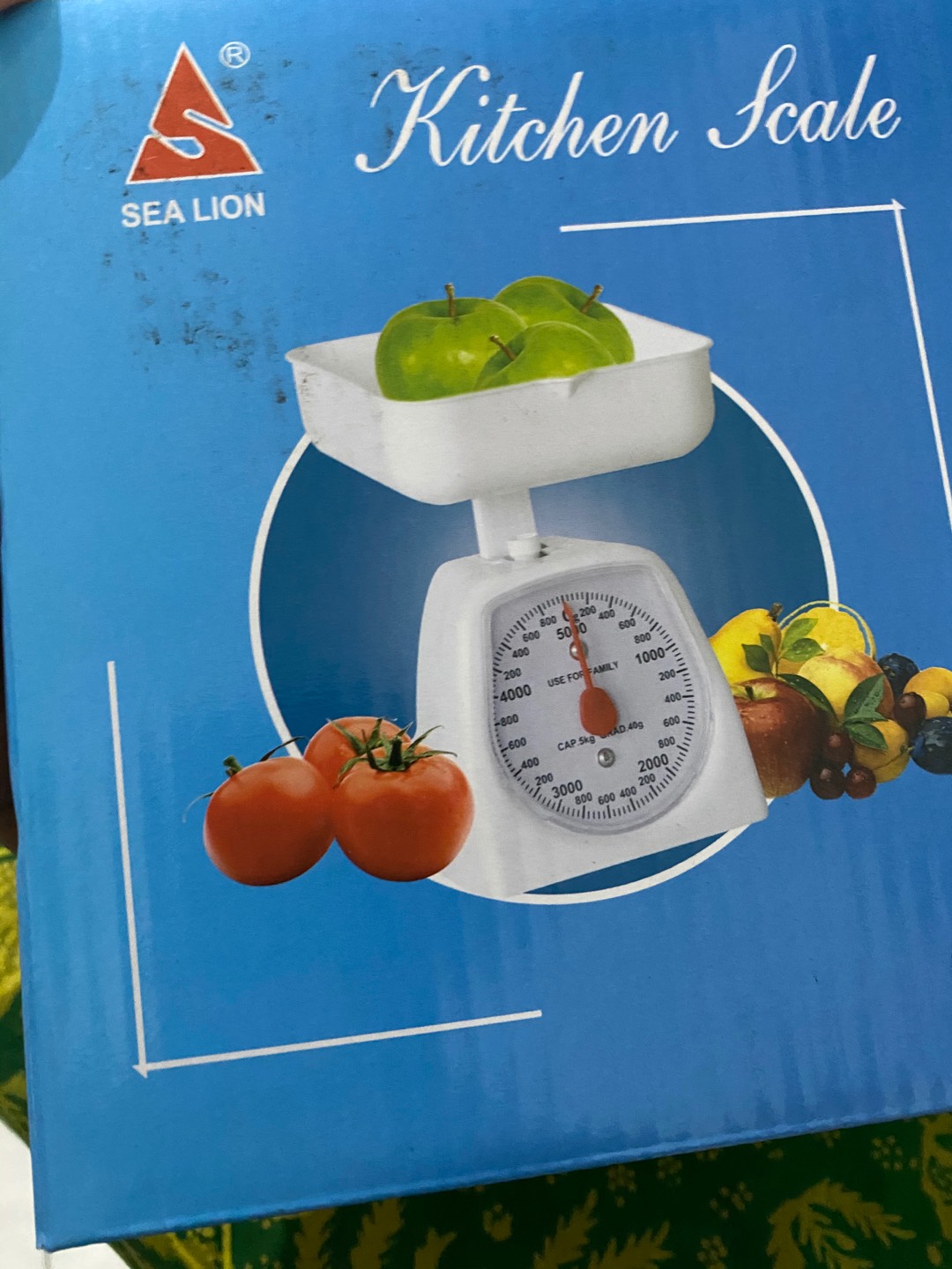 Timbanga Dapur Kitchen Scale Sea Lion