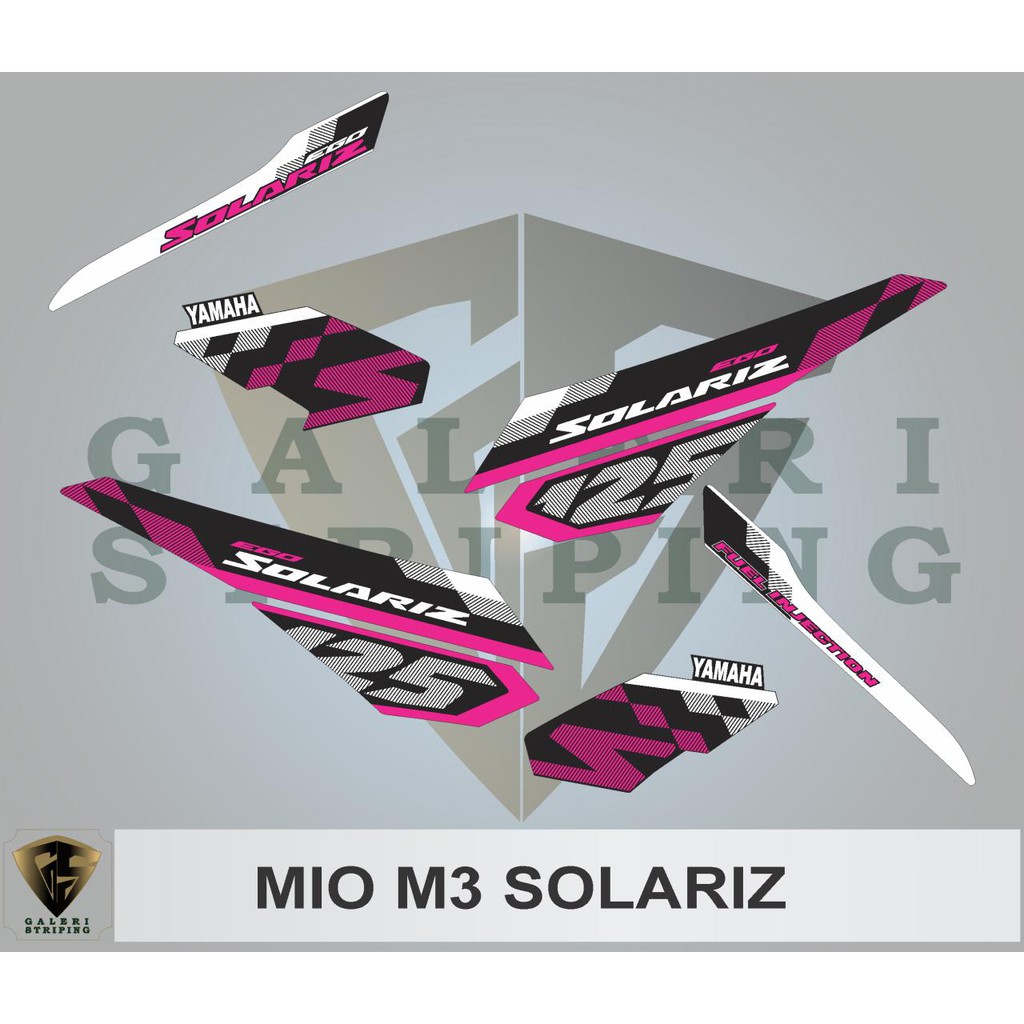striping stiker decal mio m3 solariz