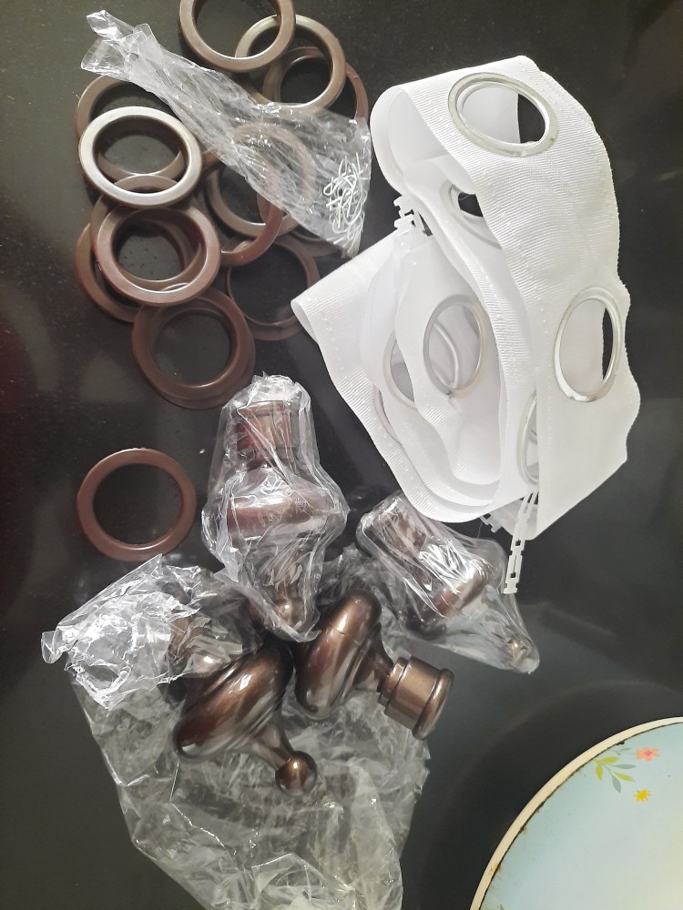 Tutup Rel Rollet Satuan / End Cup / Rell / Rail / Batang Gorden Gordyn Biasa