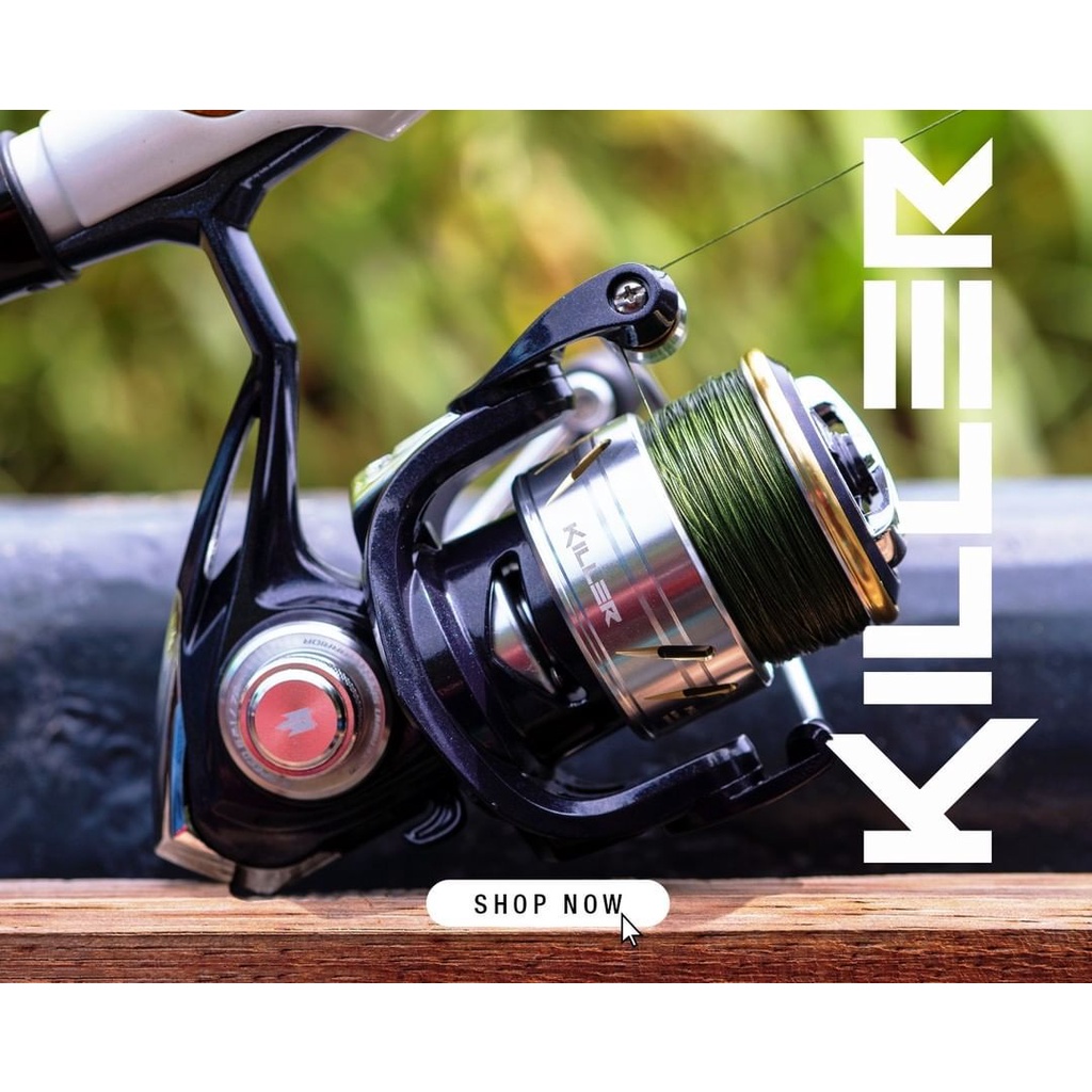 Reel Pancing Tridentech Killer Power Handle Seri KL 1000/2000/3000/4000 Power Smooth