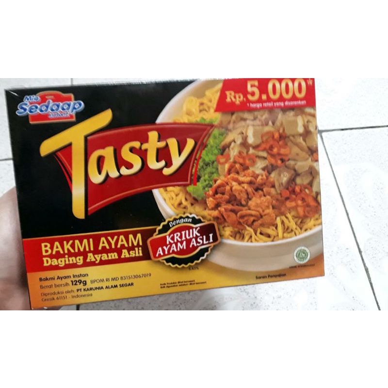 

MIE SEDAAP TASTY BAKMI AYAM