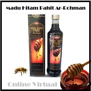 Madu Hitam Pahit Ar-Rohmah Arrohmah Ar Rohmah Plus Propolis Madu Hitam Pahit Kaya Khasiat