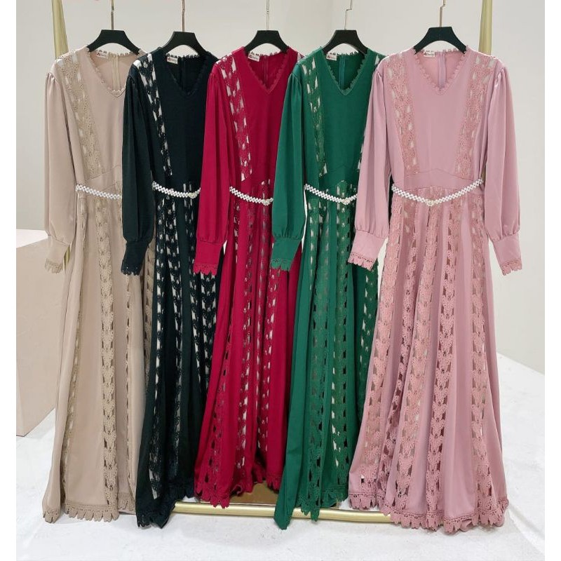 GAMIS BELT MUTIARA PREMIUM CHERIES