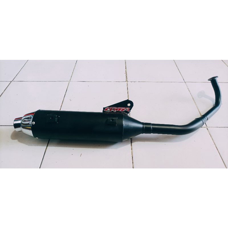 knalpot elmer original standar racing motor vario 125 old