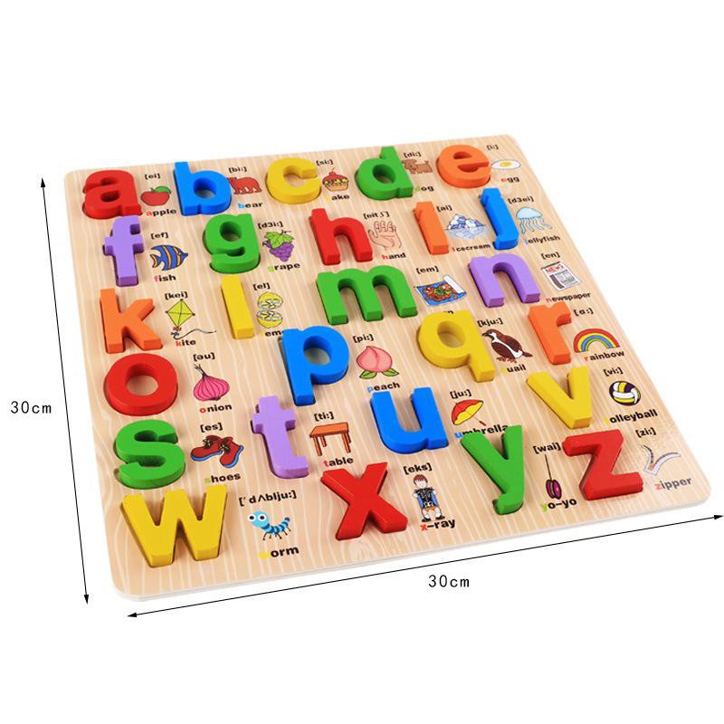 Mainan Edukatif Anak Puzzle Huruf Jumbo