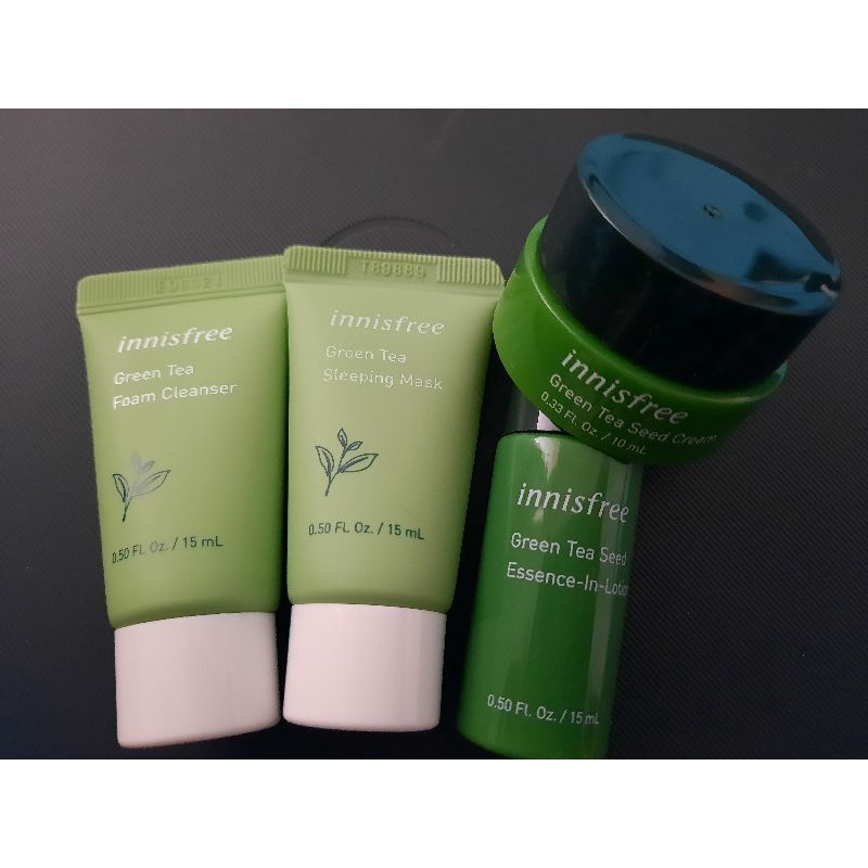 innisfree greentea trial kit