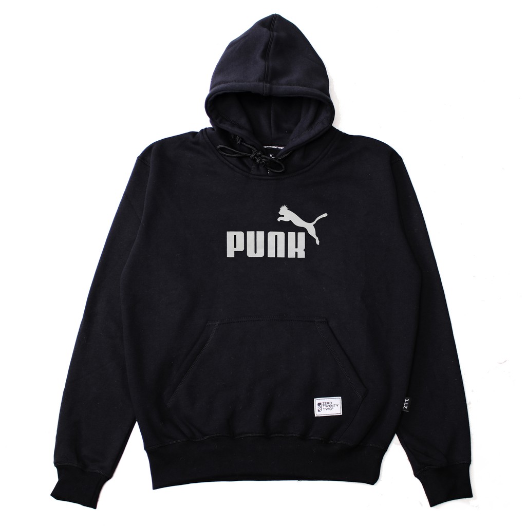 ZeroTwentyTwo Hoodie Punk Black | Jaket Pria Sweater