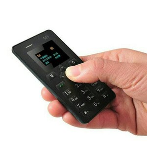 Aeku/Aiek M5 Card Phone Super Mini Super Tipis