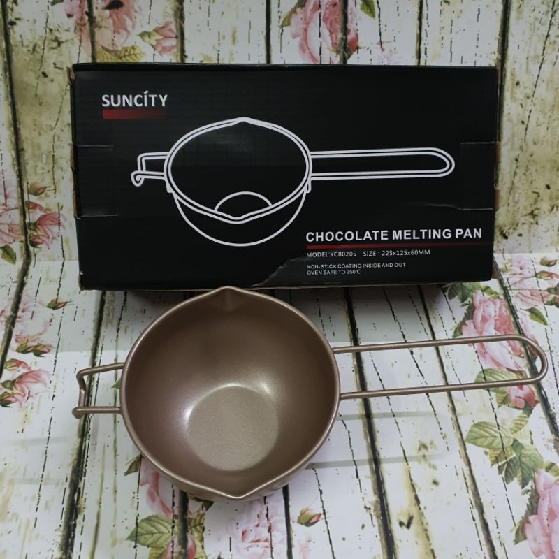 suncity non stick chocolate butter melting pot / panci leleh mentega / minyak