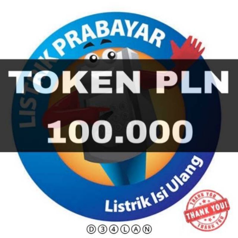 TOKEN PLN LISTRIK 100 RIBU TERCEPAT